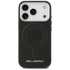 Karl Lagerfeld Initial & Metal Logo MagSafe - dėklas skirtas Apple iPhone 17 Pro juodas