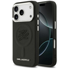 Karl Lagerfeld Initial & Metal Logo MagSafe - dėklas skirtas Apple iPhone 17 Pro juodas