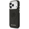 Karl Lagerfeld Initial & Metal Logo MagSafe - dėklas skirtas Apple iPhone 17 Pro juodas