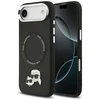 Karl Lagerfeld Karl & Choupette Pins MagSafe dėklas skirtas Apple iPhone Air Juodas