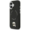 Karl Lagerfeld Karl Pin MagSafe dėklas skirtas Apple iPhone 17 juodos spalvos