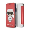 Apple iPhone X / XS Karl Lagerfeld dėklas Karl Space Cosmonaut raudonos spalvos