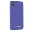 Dėklas Karl Lagerfeld Silicone iPhone Xr Case - Violetinė