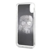 Dėklas Karl Lagerfeld KLHCI65ICGBK iPhone XsMax juoda/juodas Iconic Glitter