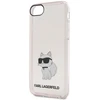Apple iPhone SE 2022 / SE 2020 / 7 / 8 Karl Lagerfeld dėklas Ikonik Choupette (KLHCI8HNCHTCP) rožinės spalvos