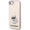 Apple iPhone SE 2022 / SE 2020 / 7 / 8 Karl Lagerfeld dėklas Ikonik Choupette (KLHCI8HNCHTCP) rožinės spalvos