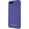 Dėklas Karl Lagerfeld KLHCI8LSLVOG iPhone 7/8 Plus hardcase violetinė/violetinė Silicone