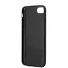 Karl Lagerfeld KLHCI8SAKICKCBK iPhone 7/8 / SE 2020 / SE 2022 juodas/juodas kietas dėklas Saffiano Ikonik Karl&amp;Choupette Head