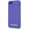 Dėklas Karl Lagerfeld KLHCI8SLVOG iPhone 7/8 SE 2020 / SE 2022 hardcase violetinė/violetinė Silicone