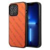 Apple iPhone 13 Pro Karl Lagerfeld dėklas Perforated Allover (KLHCP13LPTLO) oranžinės spalvos