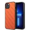 Apple iPhone 13 Karl Lagerfeld dėklas Perforated Allover (KLHCP13MPTLO) oranžinės spalvos