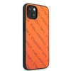 Apple iPhone 13 Karl Lagerfeld dėklas Perforated Allover (KLHCP13MPTLO) oranžinės spalvos