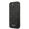 Apple iPhone 13 Mini Karl Lagerfeld dėklas Monogram Plaque juodos spalvos