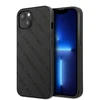 Apple iPhone 13 Mini Karl Lagerfeld dėklas Perforated Allover (KLHCP13SPTLK) juodos spalvos