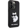 Apple iPhone 14 Pro Karl Lagerfeld dėklas Rubber Choupette 3D (KLHCP14L3DRKHNK) juodos spalvos