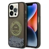 Apple iPhone 14 Pro Karl Lagerfeld dėklas Liquid Glitter RSG (KLHCP14LLCRSGRK) juodos spalvos