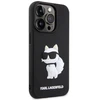 Apple iPhone 14 Pro Max Karl Lagerfeld dėklas Rubber Choupette 3D (KLHCP14X3DRKHNK) juodos spalvos