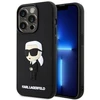 Dėklas Karl Lagerfeld KLHCP14X3DRKINK Apple iPhone 14 Pro Max 6.7" juodos spalvos hardcase Rubber Ikonik 3D