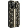 Karl Lagerfeld KLHCP14XPGKLSKW iPhone 14 Pro Max 6,7 colių kietasis dėklas Ruda / Ruda Monogram Stripe