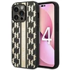 Karl Lagerfeld KLHCP14XPGKLSKW iPhone 14 Pro Max 6,7 colių kietasis dėklas Ruda / Ruda Monogram Stripe