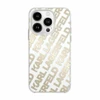 Apple iPhone 15 Pro Karl Lagerfeld dėklas IML Fullover Logo (KLHCP15LHKFOEMD) aukso spalvos