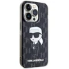 Apple iPhone 15 Pro Karl Lagerfeld Hardcase Monogram Ikonik (KLHCP15LHNKMKLK) dėklas telefonui skaidrus