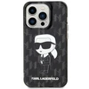 Apple iPhone 15 Pro Karl Lagerfeld Hardcase Monogram Ikonik (KLHCP15LHNKMKLK) dėklas telefonui skaidrus