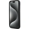 Karl Lagerfeld dėklas, skirtas iPhone 15 Plus 6,7 KLHCP15MSMHKNPK juodos spalvos HC SILICONE IKONIK METAL PIN