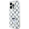 Karl Lagerfeld dėklas, skirtas iPhone 15 Pro Max 6,7 KLHCP15XHNCMKLT permatomas HC IML C Monogram