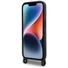 Apple iPhone 15 Pro Max Karl Lagerfeld dėklas Crossbody silikoninis Choupette (KLHCP15XSCBSCNK) juodos spalvos
