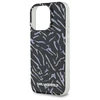 Karl Lagerfeld KLHCP16LHZBPKCCU Apple iPhone 16 Pro 6.3" dėklas telefonui violetinės spalvos Zebra With Cord