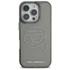 Karl Lagerfeld KLHCP16XHKHDCELK Apple iPhone 16 Pro Max 6.9" dėklas telefonui juodos spalvos IML Rhinestones Karl Head