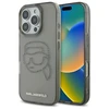 Karl Lagerfeld KLHCP16XHKHDCELK Apple iPhone 16 Pro Max 6.9" dėklas telefonui juodos spalvos IML Rhinestones Karl Head