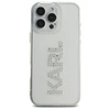 Karl Lagerfeld KLHCP16XHKLSTDCT Apple iPhone 16 Pro Max 6.9" dėklas telefonui skaidrus IML Rhinestones Logo