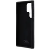 Samsung Galaxy S23 Ultra Karl Lagerfeld silikoninis dėklas Choupette Metal Pin (KLHCS23LSMHCNPK) juodos spalvos