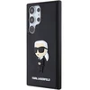 Samsung Galaxy S24 Ultra Karl Lagerfeld dėklas 3D Rubber Ikonik (KLHCS24L3DRKINK) juodos spalvos