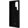 Samsung Galaxy S24 Ultra Karl Lagerfeld silikoninis dėklas Karl&Choupette Metal Pin (KLHCS24LSMHKCNPK) juodos spalvos