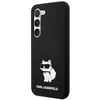 Karl Lagerfeld KLHCS24SSNCHBCK S24 S921harddėklas juodos spalvos Silicone Choupette