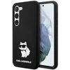 Karl Lagerfeld KLHCS24SSNCHBCK S24 S921harddėklas juodos spalvos Silicone Choupette