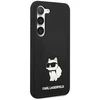 Karl Lagerfeld KLHCS24SSNCHBCK S24 S921harddėklas juodos spalvos Silicone Choupette