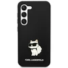 Karl Lagerfeld KLHCS24SSNCHBCK S24 S921harddėklas juodos spalvos Silicone Choupette