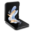 Samsung Galaxy Z Flip 5 Karl Lagerfeld Dėklas Saffiano Monogram Choupette Pin (KLHCZF5SAPCHNPK) juodos spalvos