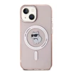 Apple iPhone 11 / XR Karl Lagerfeld dėklas IML Choupette MagSafe (KLHMN61HFCCNOP) rožinės spalvos