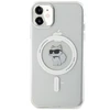 Apple iPhone 11 Karl Lagerfeld dėklas IML Choupette MagSafe (KLHMN61HFCCNOT) skaidrus