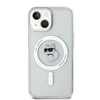 Apple iPhone 12 / 12 Pro Karl Lagerfeld dėklas IML Choupette MagSafe (KLHMP12MHFCCNOT) skaidrus