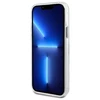 Karl Lagerfeld KLHMP12MHLSCHH Apple iPhone 12 / 12 Pro 6.1" dėklas telefonui baltos spalvos IML Metal Choupette Head MagSafe