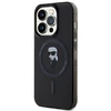 Apple iPhone 14 Pro Karl Lagerfeld dėklas IML Ikonik MagSafe (KLHMP14LHFCKNOK) juodos spalvos