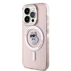 Apple iPhone 14 Pro Max Karl Lagerfeld dėklas IML Choupette MagSafe (KLHMP14XHFCCNOP) rožinės spalvos