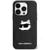 Apple iPhone 15 Pro Karl Lagerfeld dėklas silikoninis Choupette Head MagSafe (KLHMP15LSCHPPLK)