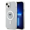 Dėklas Karl Lagerfeld KLHMP15MHFCCOT IPHONE 15 PLUS / 14 PLUS 6.7 "TRANSPARENT HARDCASE IML CHAPETTE MAGSAFE